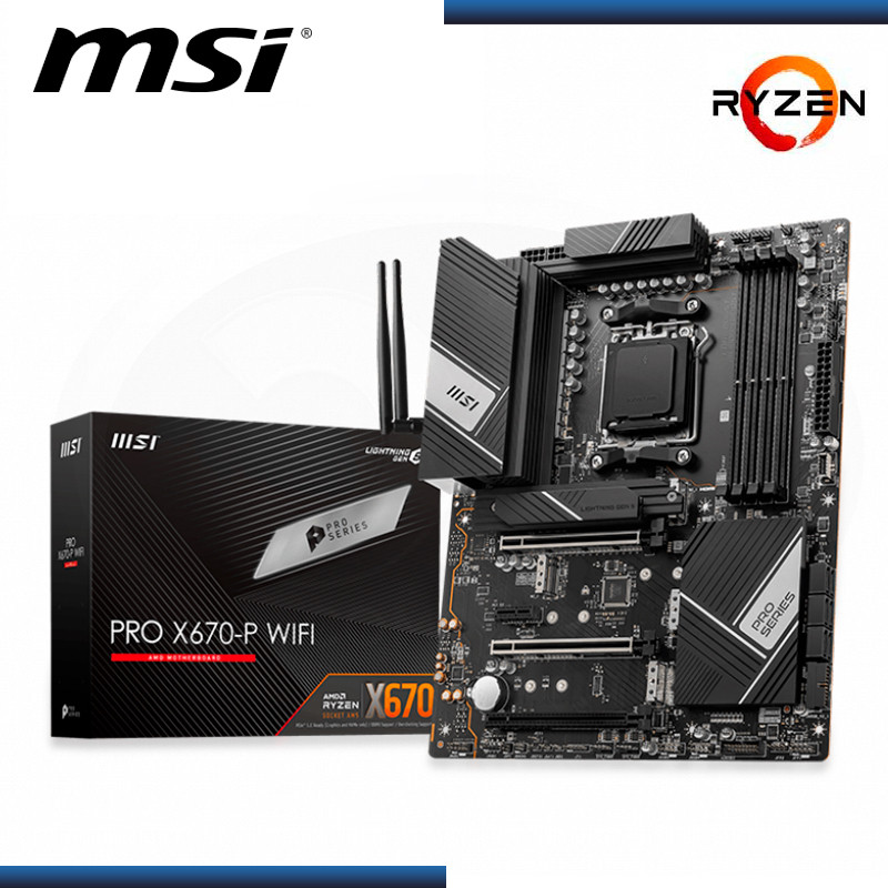 PLACA AM5 MSI PRO X670-P WIFI D5 ATX